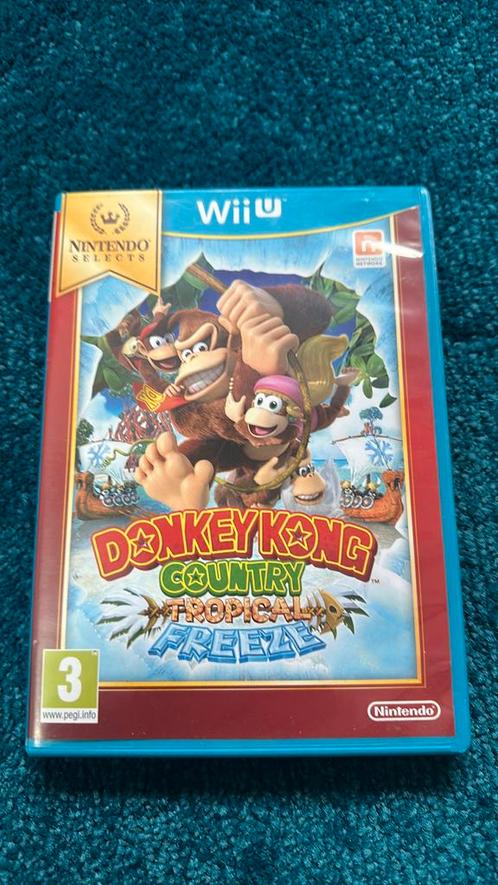 Donkey Kong Country : Tropical Freeze - Selects, Spelcomputers en Games, Games | Nintendo Wii U, Zo goed als nieuw, Overige genres
