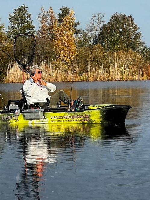 Trapkano hobie pro angler 360 vol opties, Watersport en Boten, Kano's, Zo goed als nieuw, Overige typen, Eén persoon, Ophalen of Verzenden