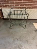 Prchtige vintage glazen dressoir, Ophalen, Gebruikt, 50 tot 100 cm, Glas