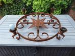 Kroonluchter, plafondlamp handgemaakt. Industrieel, patina, Ophalen