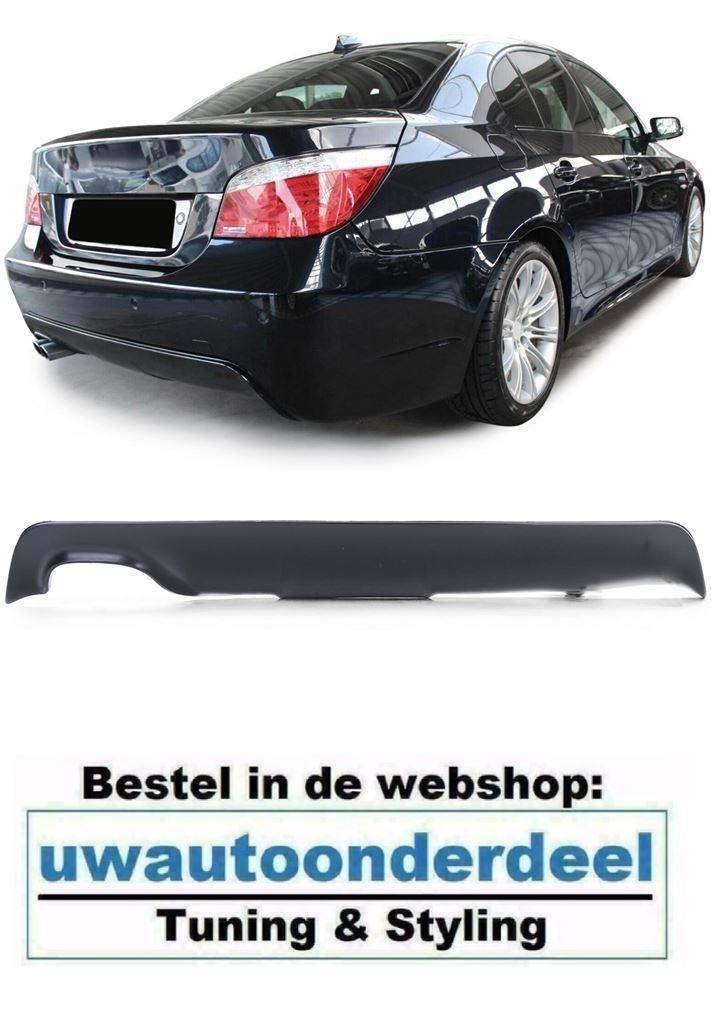 Achterbumper Mat Zwart Voor Bmw 5 Serie E60 E61 M Pakket, Auto diversen, Tuning en Styling, Verzenden