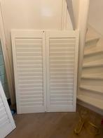Houten witte shutters, Huis en Inrichting, Ophalen of Verzenden, Zo goed als nieuw