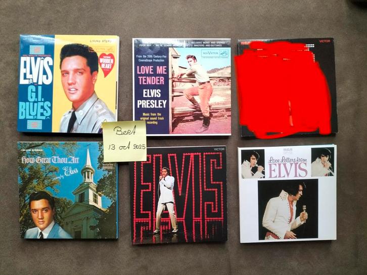 5 x Elvis Presley FTD 2-cd in 7" gatefold, Cd's en Dvd's, Cd's | Rock, Zo goed als nieuw, Ophalen of Verzenden
