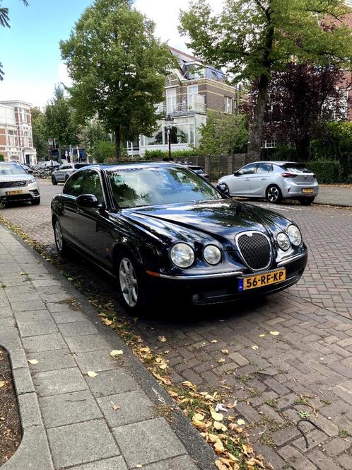 Jaguar S-Type 2.5 V6 Sport AUT 2005 Zwart, Auto's, Jaguar, Particulier, S-Type, ABS, Airbags, Airconditioning, Centrale vergrendeling