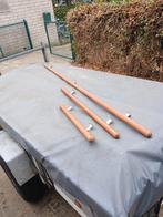 Houten Trapleuning 38mm - 3 Lengtes, Doe-het-zelf en Verbouw, Hout en Planken, Gebruikt, 25 tot 50 mm, Ophalen of Verzenden, 200 tot 250 cm