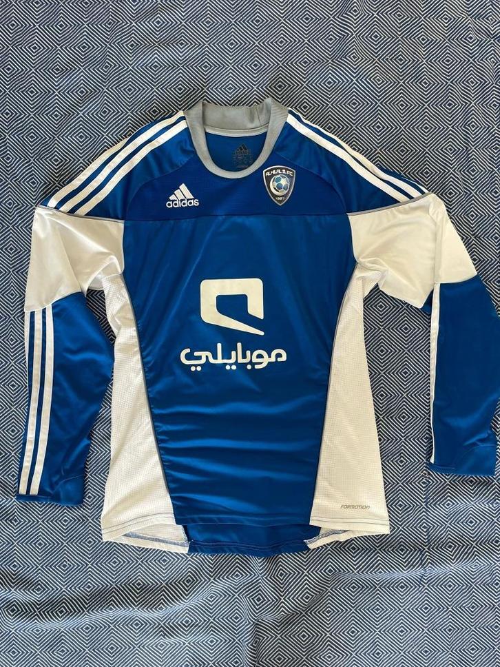 Al Hilal 2010/2011 voetbalshirt (Spelersversie), Verzamelen, Sportartikelen en Voetbal, Zo goed als nieuw, Shirt, Buitenlandse clubs