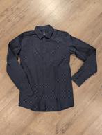 WE Jongens Overhemd Maat 157/164, Ophalen of Verzenden, Zo goed als nieuw, Blauw, Overige halswijdtes