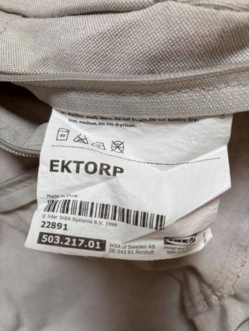 Ikea Ektorp 3-zitsbank hoes beige - afbeelding 2