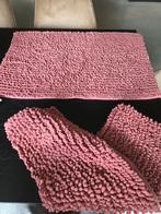 2 Roze Badmatten - 75x50 cm, Ophalen of Verzenden, Zo goed als nieuw, Roze, Badmat