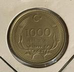1000 lira Turkije 1993, Postzegels en Munten, Ophalen of Verzenden, Overige landen