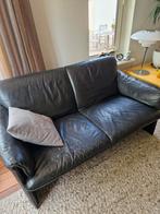 Bora Bora bankstel leer zwart, Huis en Inrichting, Banken | Bankstellen, Ophalen, Gebruikt, 150 tot 200 cm, Leer