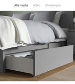 Ikea Malm bed storage / Laden voor onderbed, Huis en Inrichting, Slaapkamer | Bedden, Gebruikt, Eenpersoons, Wit, Hout