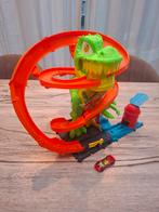 Hot Wheels City T-Rex, Ophalen, Racebaan, Zo goed als nieuw, Hot Wheels