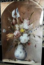 Glasschilderij 40x60cm flowes, Ophalen of Verzenden