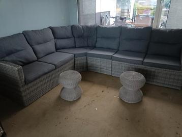 Rieten Loungeset van outdoor living beschikbaar voor biedingen