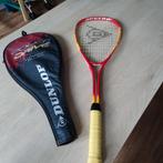 Dunlop squashracket, Sport en Fitness, Squash, Ophalen of Verzenden, Met hoes, Zo goed als nieuw