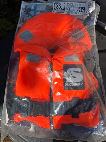 Secumar Bravo 100 Reddingsvest 10-15 kg - Nieuw beschikbaar voor biedingen