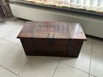 Prachtige houten kist, Minder dan 50 cm, Minder dan 50 cm, Zo goed als nieuw, Overige houtsoorten
