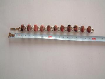 prachtige armband Rhodoniet beschikbaar voor biedingen
