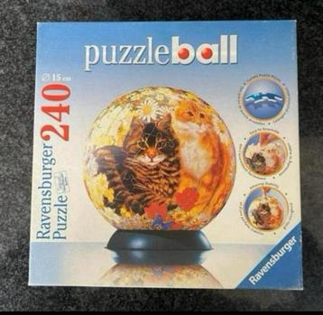 Puzzleball Ravensburger katten (240 stukjes) beschikbaar voor biedingen