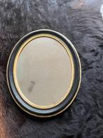 Antieke spiegel, Antiek en Kunst, Antiek | Spiegels, 50 tot 100 cm, Minder dan 100 cm, Ophalen of Verzenden, Ovaal