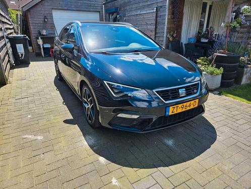 Seat Leon 1.5 TSI 150PK Dsg-7 2019 Zwart, Auto's, Seat, Particulier, Leon, ABS, Adaptieve lichten, Adaptive Cruise Control, Airbags