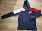 Tommy Hilfiger Hoodie trui - Blauw/Rood/Wit 164 unisex 💫, Jongen of Meisje, Trui of Vest, Ophalen of Verzenden, Tommy Hilfiger