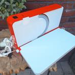 Vintage Krups snijmachine in oranje/wit, Huis en Inrichting, Keuken | Keukenbenodigdheden, Ophalen of Verzenden, Gebruikt