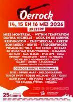 Gezocht 4 oerrock  passe-partout kaarten, Tickets en Kaartjes, Evenementen en Festivals, Twee personen