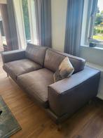 Leren bankstel 2,5 zits + 2x 1 zits, Huis en Inrichting, Banken | Bankstellen, Ophalen, Gebruikt, Rechte bank, Leer