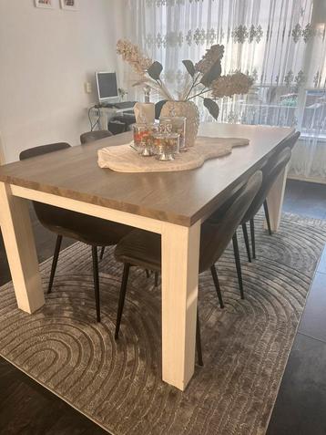 Set van salontafel en eettafel.. zonder stoelen