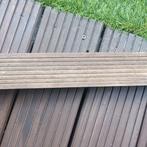 Bankirai palen met punt 1.80 4.5 x7, Ophalen, Zo goed als nieuw, Hout
