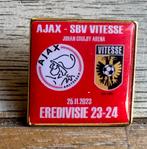 Voetbal pin Ajax-Vitesse eredivisie 2023-2024, Ophalen of Verzenden