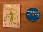 Twee Nintendo Wii spellen. Wiisports en wii fit plus, Spelcomputers en Games, Games | Nintendo Wii, Gebruikt, 1 speler, Ophalen of Verzenden