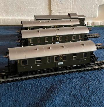 Fleischmann 5070k 5072k 5073k 2x rijtuigen drg beschikbaar voor biedingen