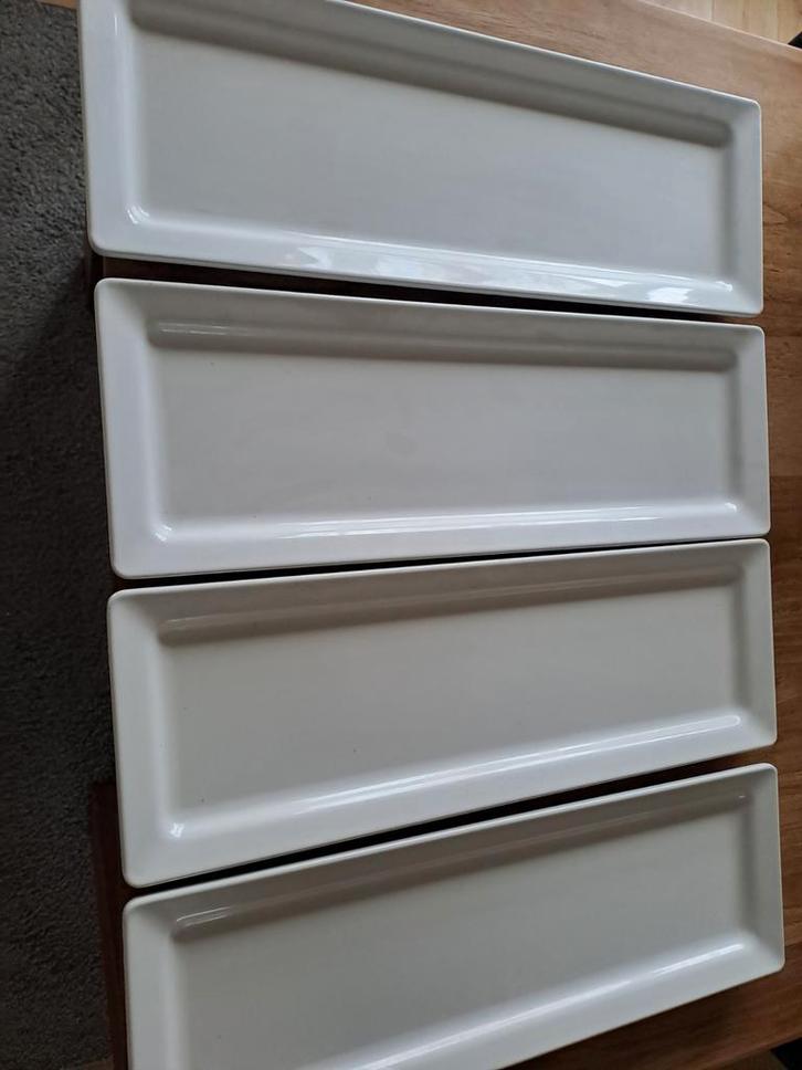 Kunststof serveerschalen, Huis en Inrichting, Woonaccessoires | Schalen en Manden, Rechthoekig, Kunststof, Ophalen of Verzenden