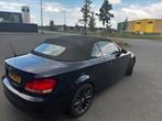 BMW 1-Serie 2.0 118I Cabrio AUT 2008 Blauw, 1995 cc, Cabriolet, Origineel Nederlands, Particulier