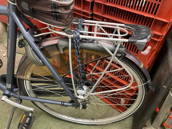 Gazelle Herenfiets - Gebruikt, Fietsen en Brommers, Fietsen | Dames | Damesfietsen, Gebruikt, Gazelle, Versnellingen, 53 tot 56 cm