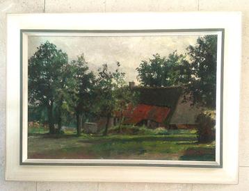 Boerderij in bosrijke omgeving - Wim Heinecke 1895-1978 beschikbaar voor biedingen
