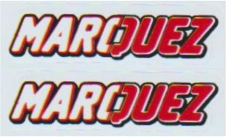 Marc Márquez 93 sticker set #12, Motoren, Accessoires | Stickers, Verzenden