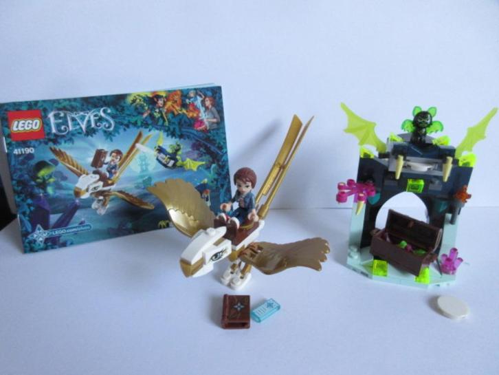 41190 Elves Emily Jones' Eagle Escape., Kinderen en Baby's, Speelgoed | Duplo en Lego, Zo goed als nieuw, Lego, Complete set, Ophalen