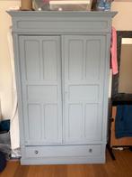 Brocante linnenkast, Ophalen, Gebruikt, 100 tot 150 cm, Frans Brocante