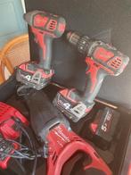 Milwaukee m18 setje. Recipro/slagschroef/(klop)boormachine, Doe-het-zelf en Verbouw, Gereedschap | Overige machines, Ophalen of Verzenden