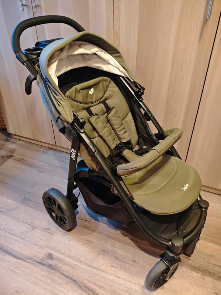 Joie Litetrax 4 Thyme Buggy met Accessoires, Kinderen en Baby's, Buggy's, Gebruikt, Overige merken, Regenhoes, Verstelbare rugleuning