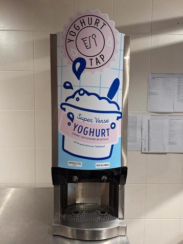 yoghurt tap beschikbaar voor biedingen