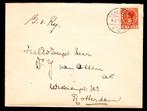 Envelop; van Vlaardingen naar Rotterdam op 6-5-1933, Postzegels en Munten, Brieven en Enveloppen | Nederland, Ophalen of Verzenden