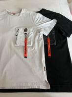 Mojave & Parajumpers T-shirts - Zwart, Beige, Gedragen, Ophalen of Verzenden, Zo goed als nieuw, Maat 48/50 (M), Zwart