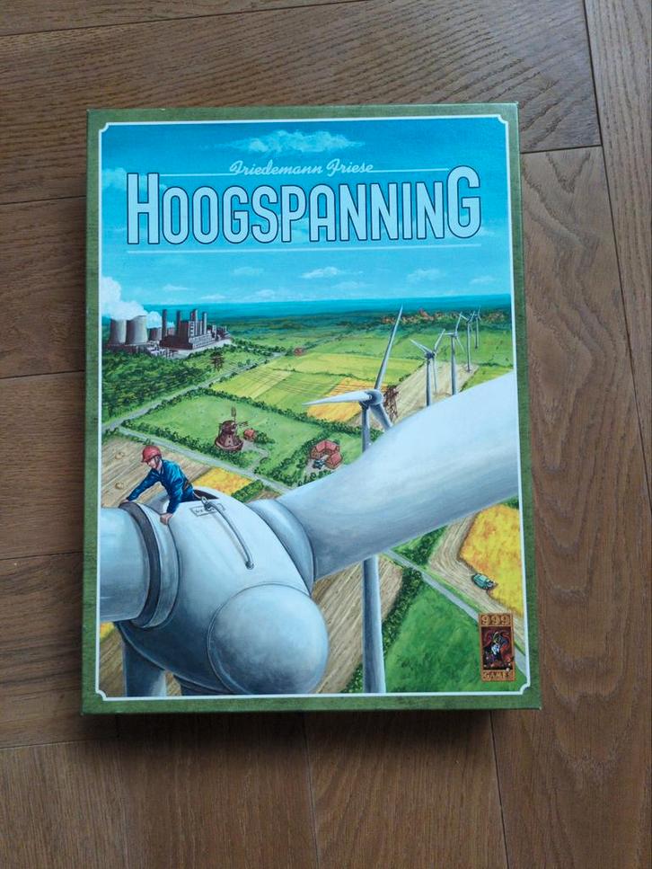Hoogspanning Bordspel, Hobby en Vrije tijd, Gezelschapsspellen | Bordspellen, Zo goed als nieuw, Een of twee spelers, Drie of vier spelers