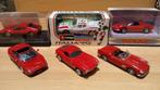 6 FERRARI's incl WK Italia + Bijenkorf Autosalon 1:43, Hobby en Vrije tijd, Modelauto's | 1:43, Verzenden, Zo goed als nieuw, Auto