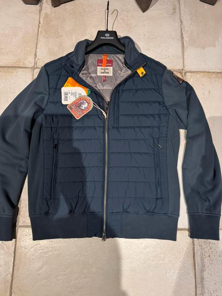 Nieuwe originele sportieve Parajumpers winterjas XL, Kleding | Heren, Jassen | Winter, Nieuw, Maat 56/58 (XL), Blauw, Ophalen of Verzenden